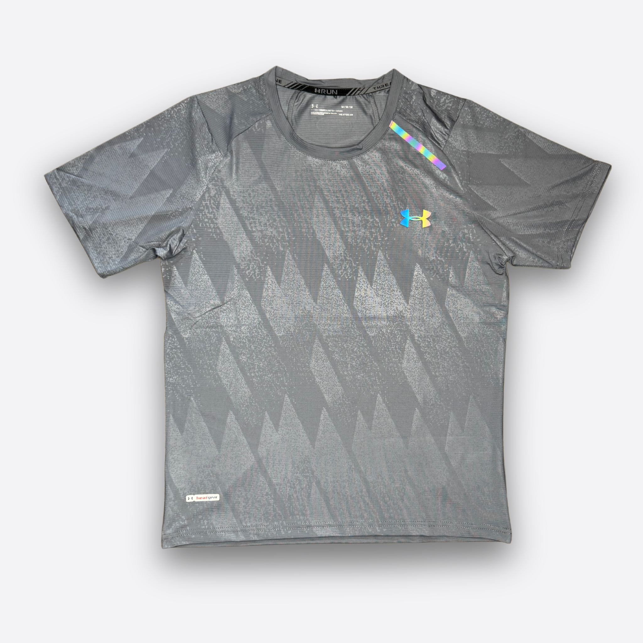 FLUORENSCENT ACTIVE T-SHIRT - GREY