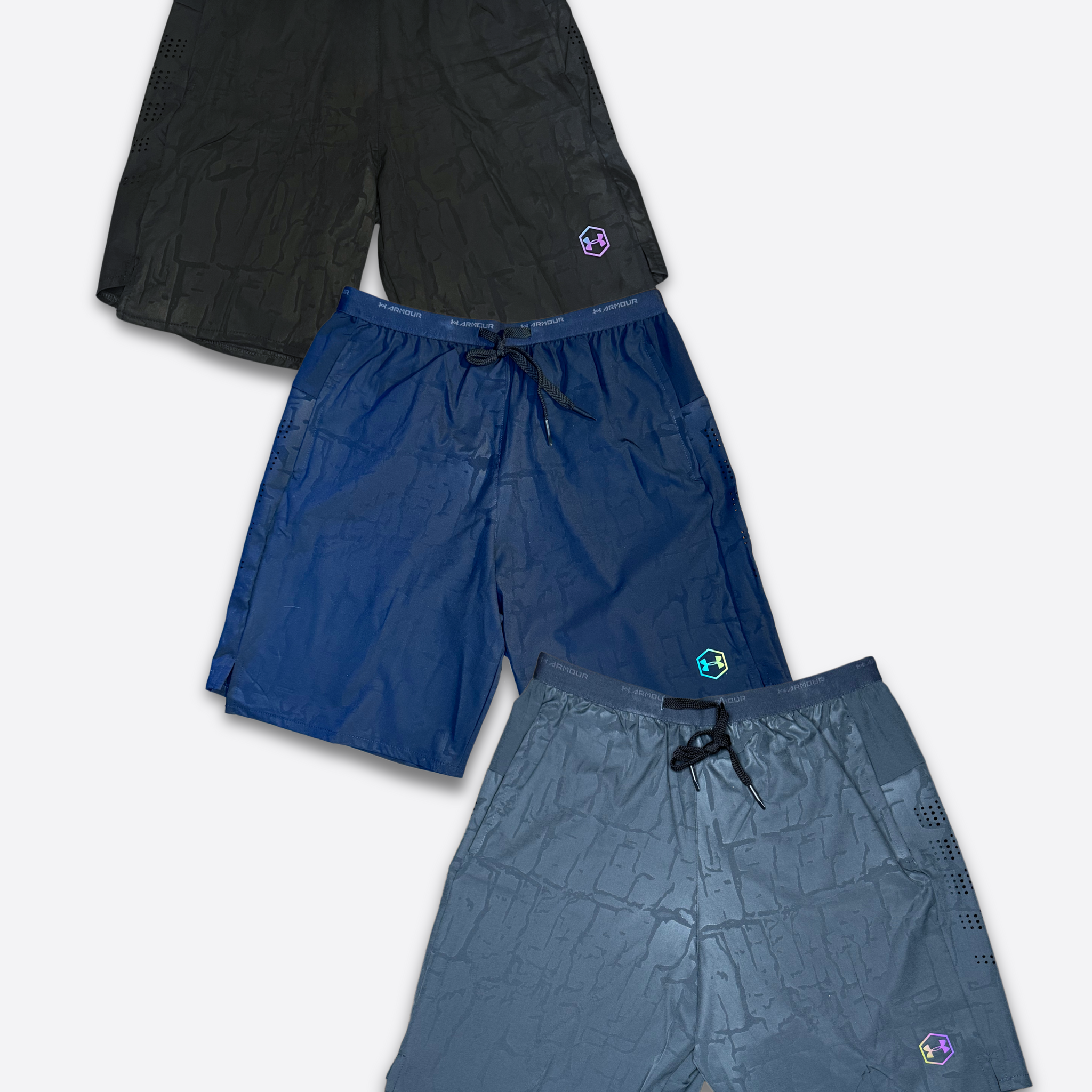 FLUORENSCENT NEW SHORTS 3 PACK